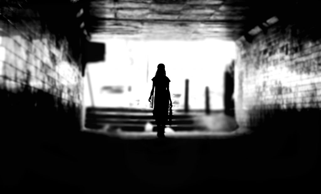 creepy girl