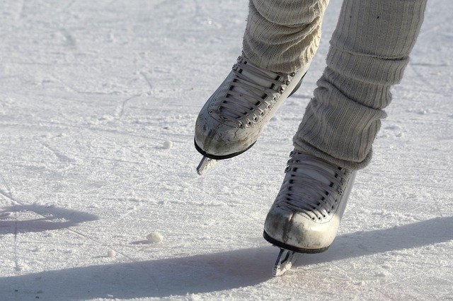 Practice Your Figure-Eights at Pentagon Row’s Outdoor Ice Skating Rink